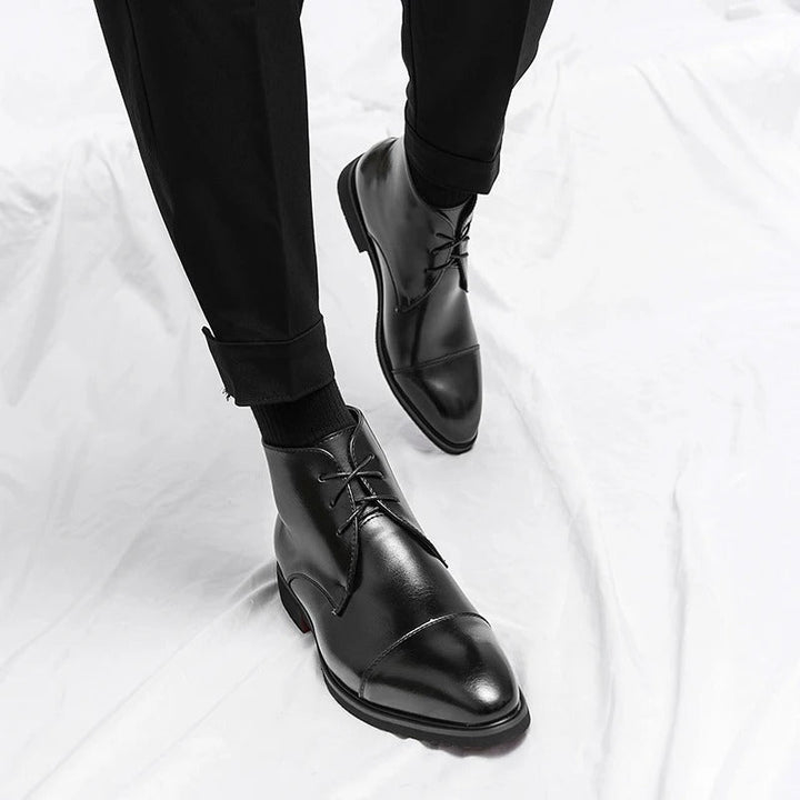 Cap-Toe Ankle Boots