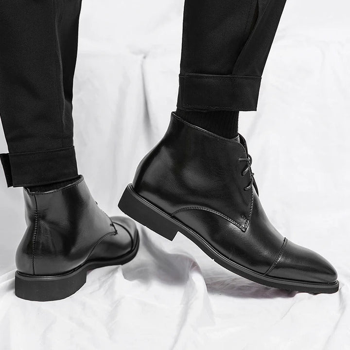 Cap-Toe Ankle Boots
