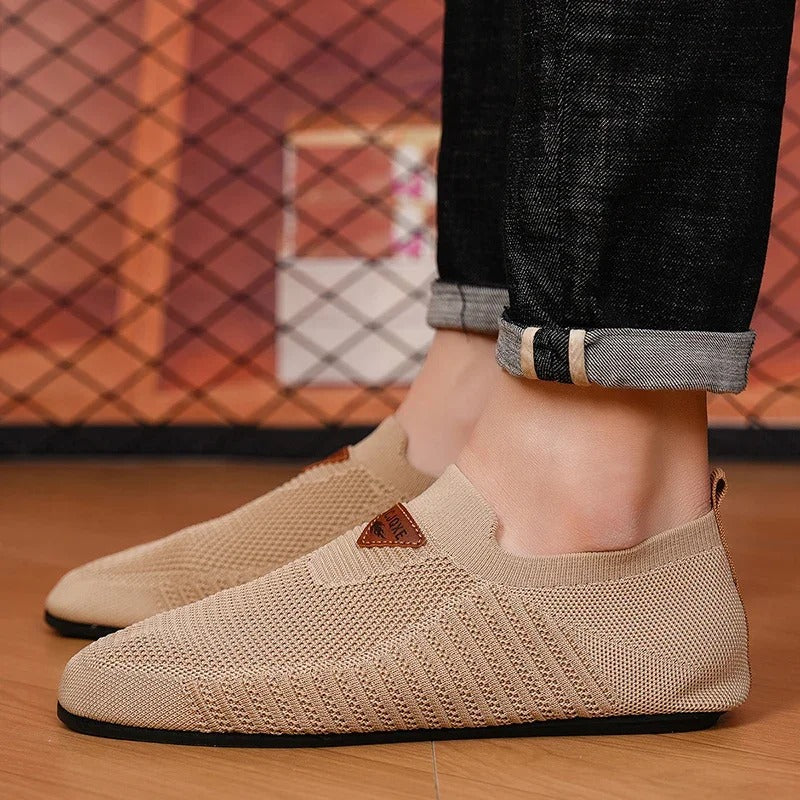 Knit Slip-On Sneakers