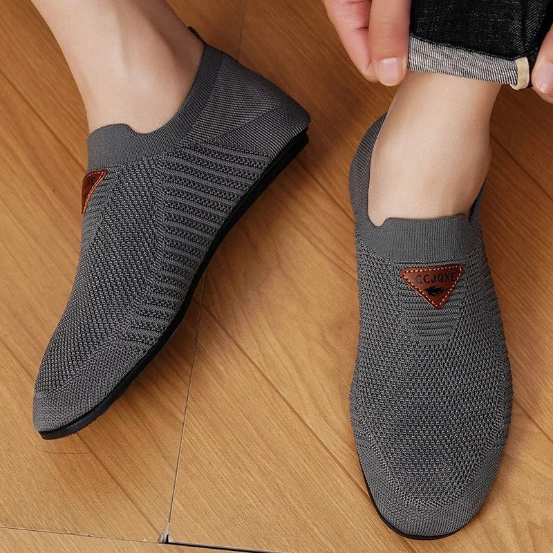 Knit Slip-On Sneakers