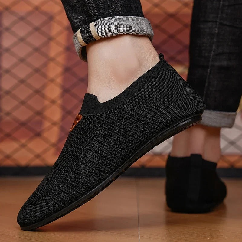 Knit Slip-On Sneakers