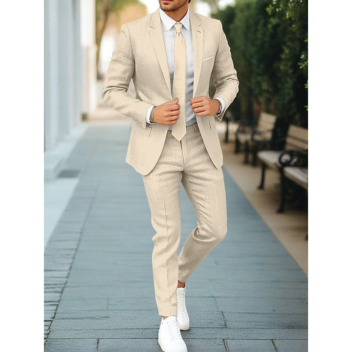 Slim Fit Blazer and Trouser Set
