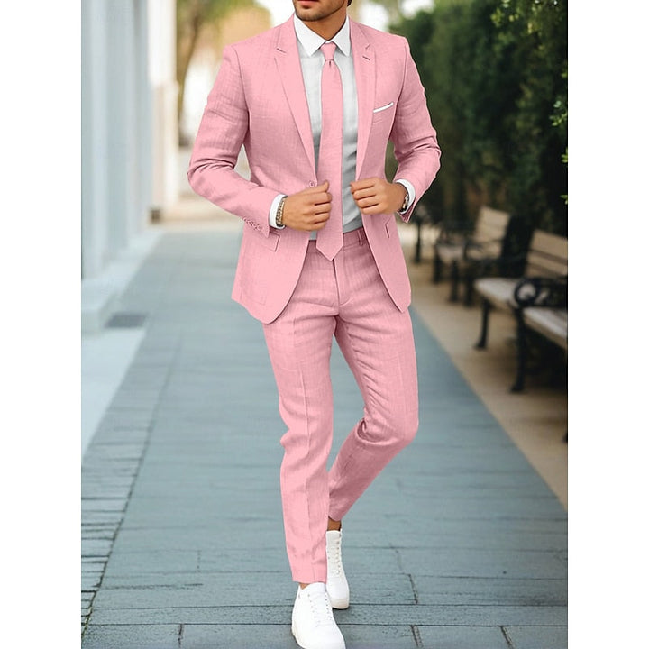 Slim Fit Blazer and Trouser Set