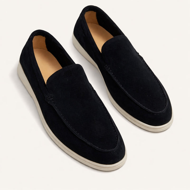Suede-Look Casual Loafers