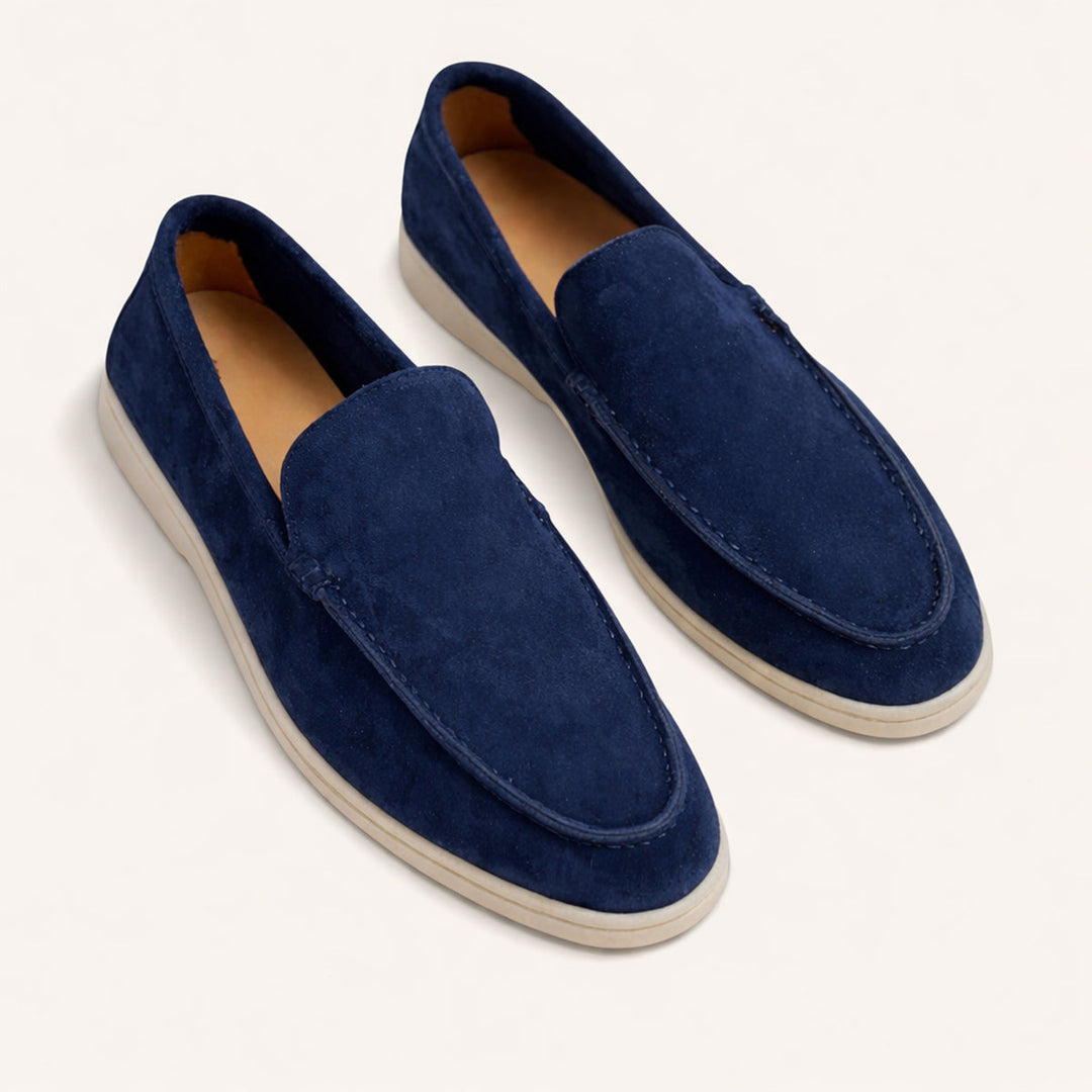 Suede-Look Casual Loafers