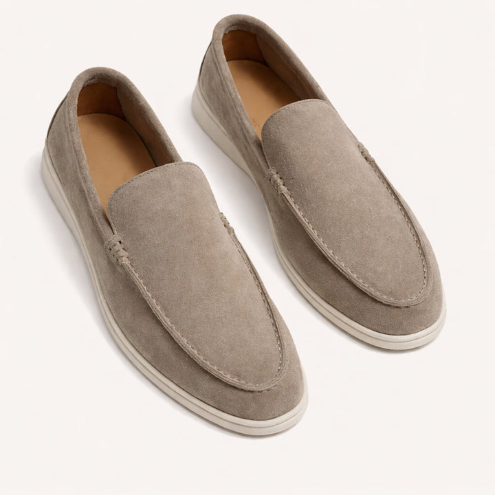 Suede-Look Casual Loafers