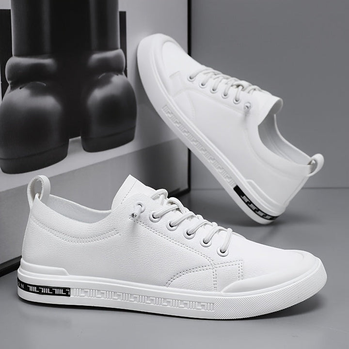 Minimal Lace-Up Sneakers