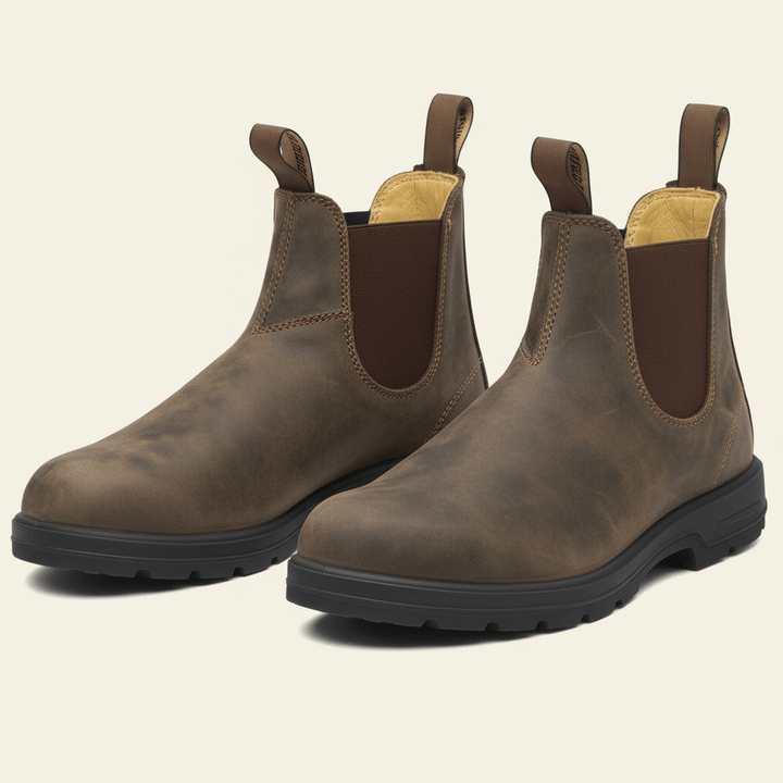 Rugged Sole Chelsea Boots