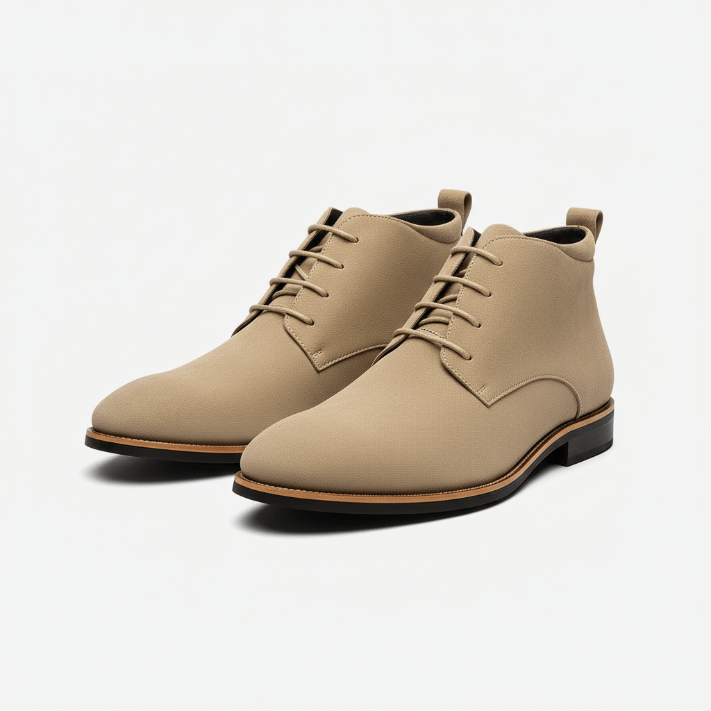 Suede-Look Desert Boots