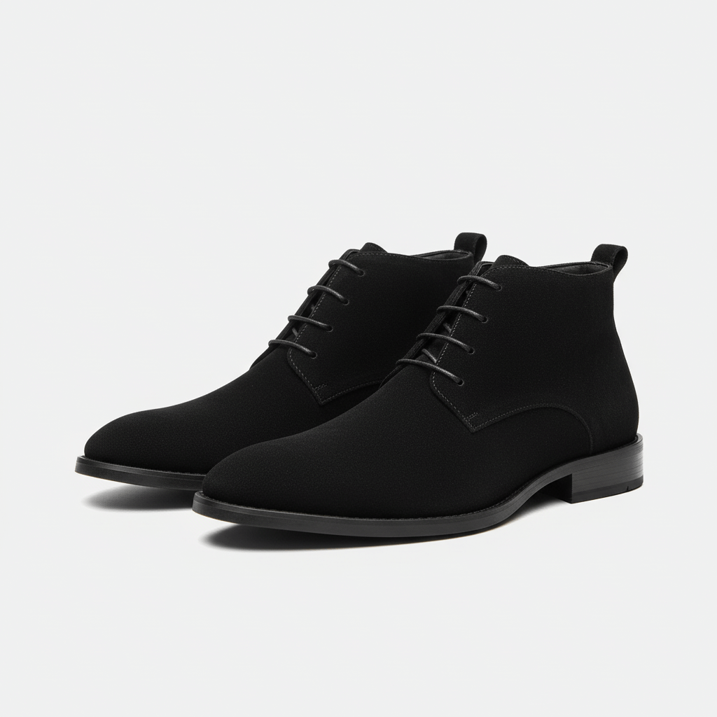 Suede-Look Desert Boots