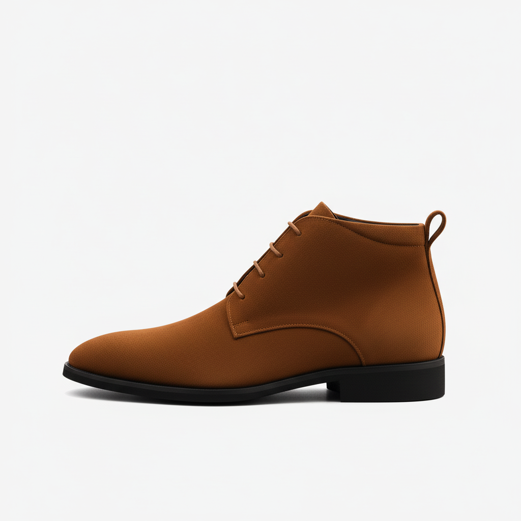 Suede-Look Desert Boots