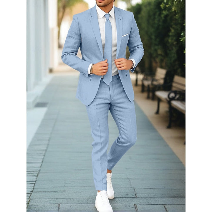 Slim Fit Blazer and Trouser Set