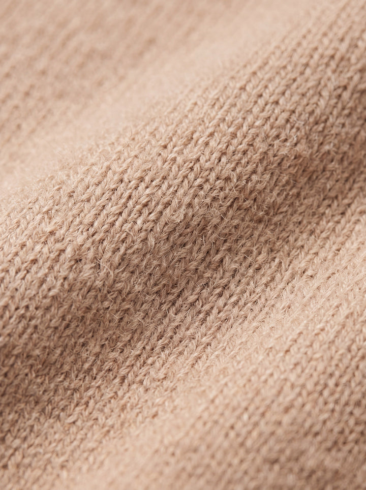 Classic V-Neck Lightweight Fine-Knit Sweater