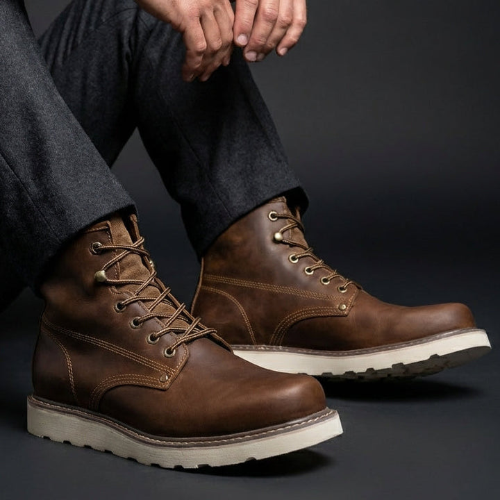 Minimal Polished Ankle Boots