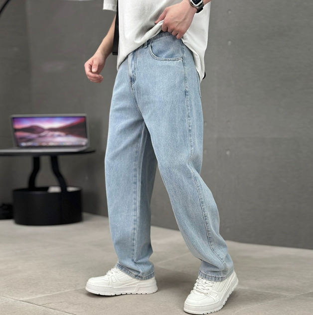Sleek Straight Leg Jeans