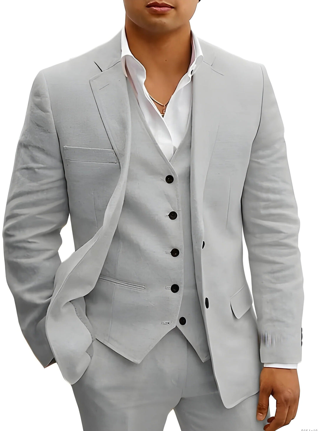 Classic Three-Piece Suit Set