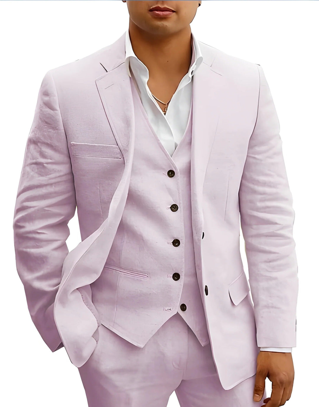 Classic Three-Piece Suit Set
