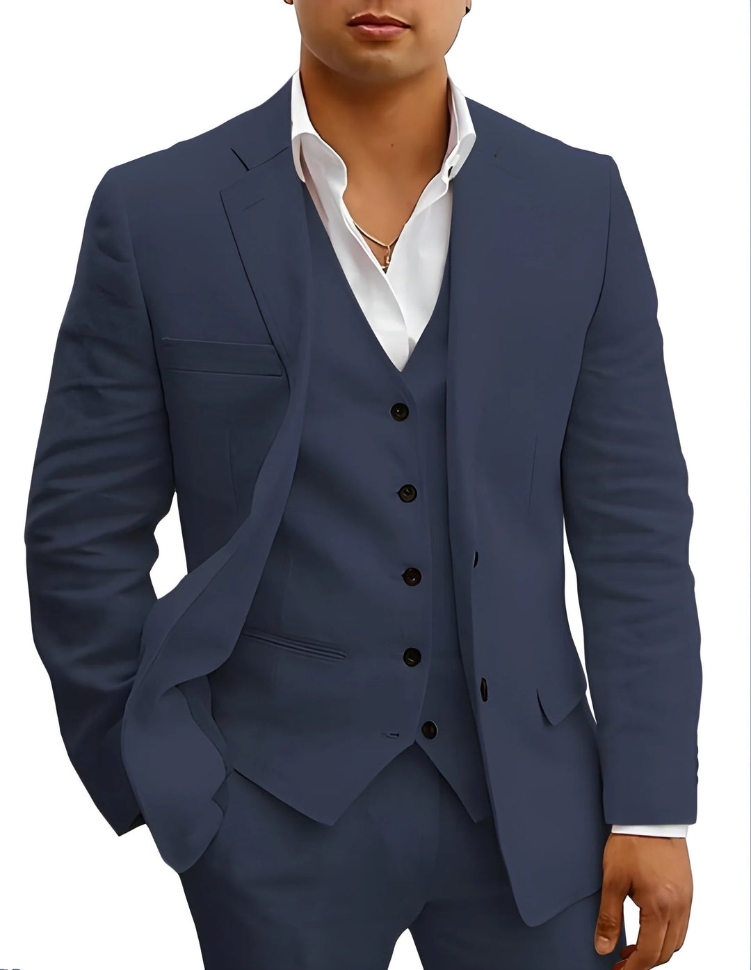 Classic Three-Piece Suit Set