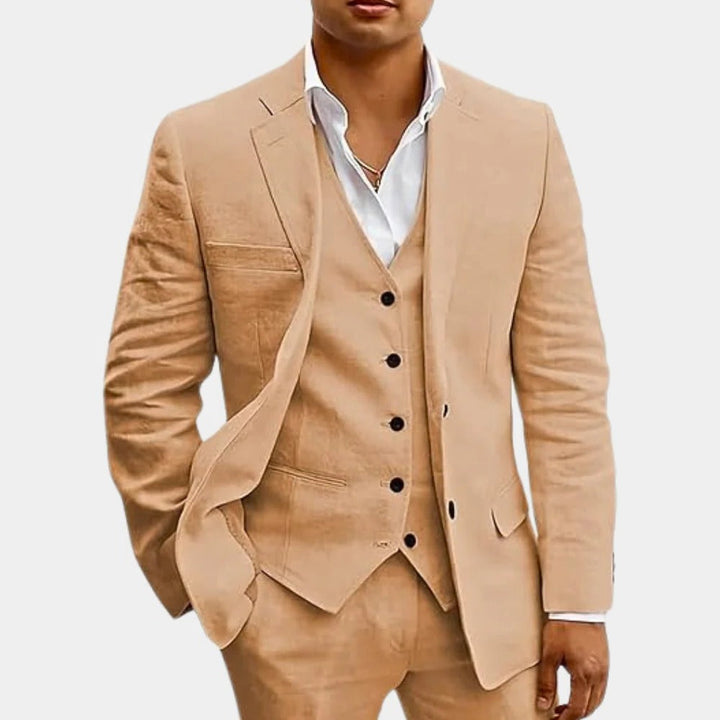 Classic Three-Piece Suit Set