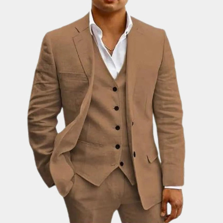Classic Three-Piece Suit Set