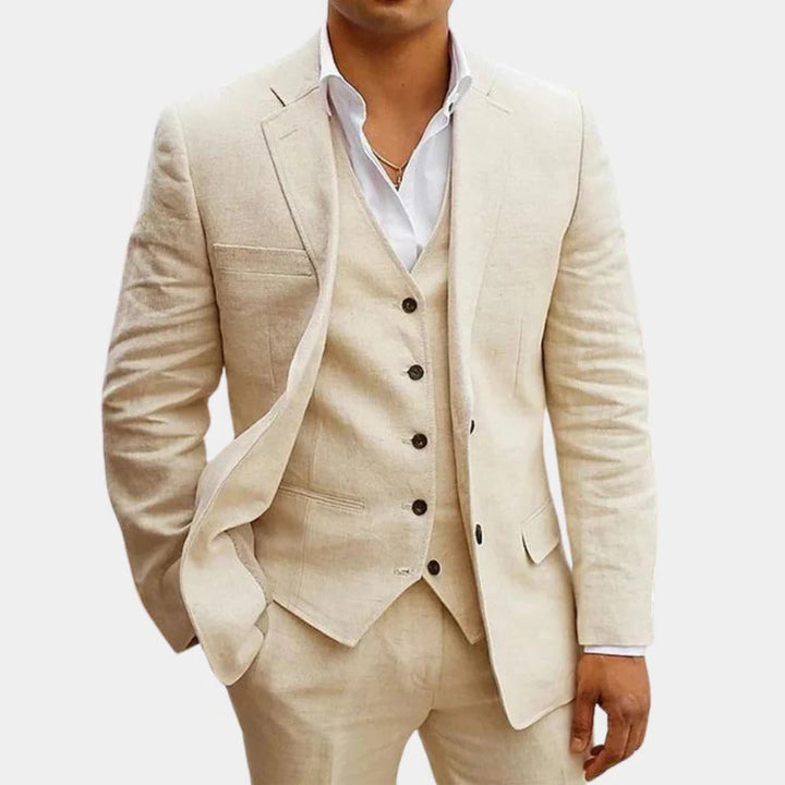 Classic Three-Piece Suit Set