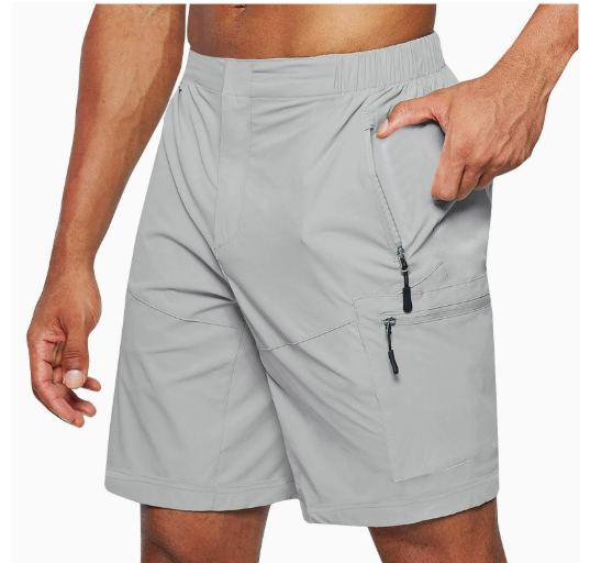 Summer Shorts with Zipper Pockets