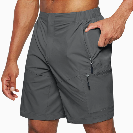 Summer Shorts with Zipper Pockets