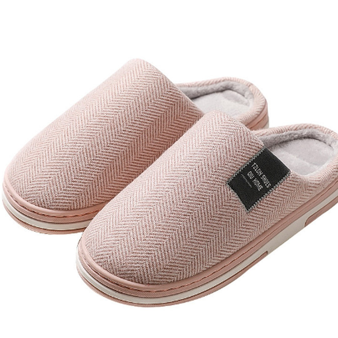 Heren Pantoffels met Antislip Zool – Warme en Comfortabele Pluche Sloffen