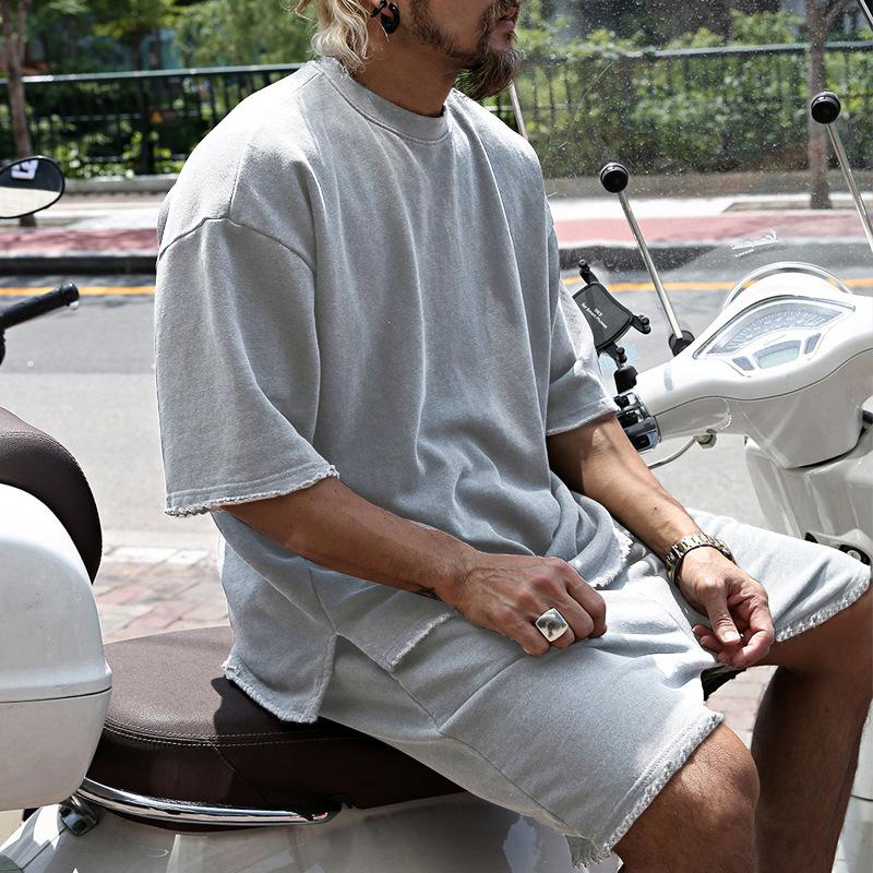 Loose Fit T-Shirt and Shorts Set