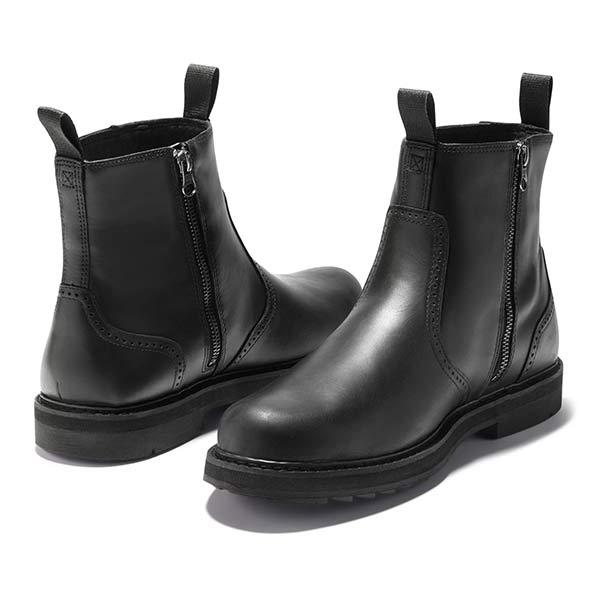 Pull-On Chelsea Ankle Boots