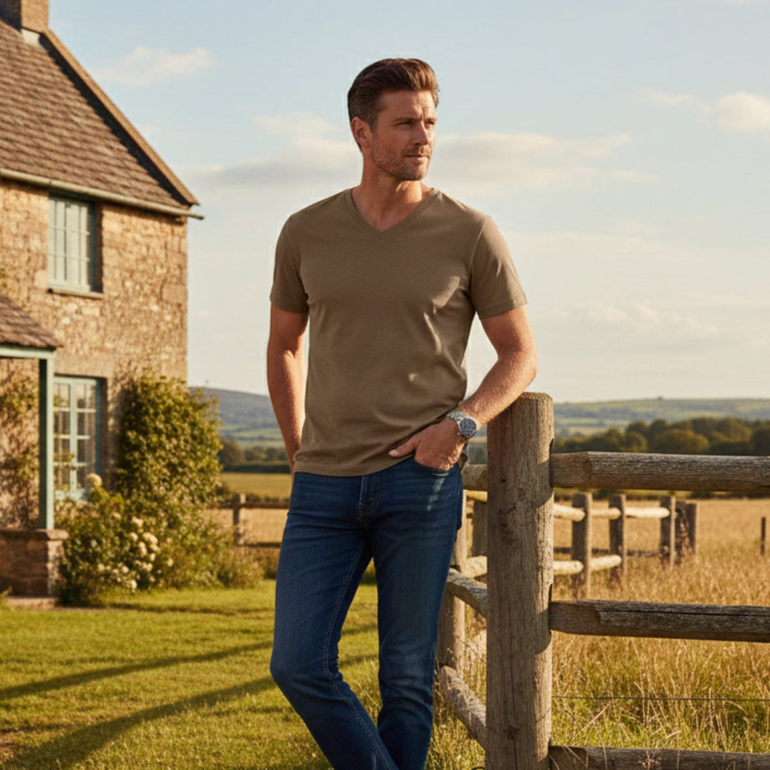 V-Neck Slim Fit T-Shirt