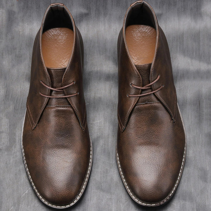 Low-Cut Rugged Boots