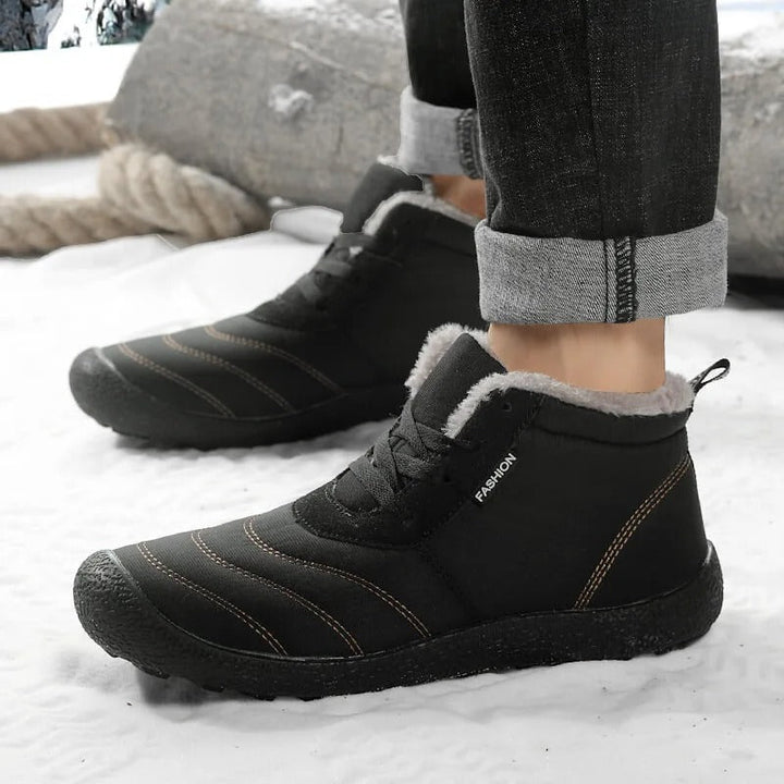 Fur-Lined Winter Hiking Boots