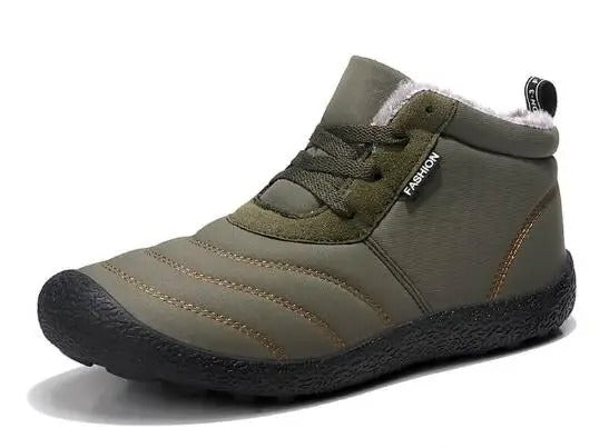 Fur-Lined Winter Hiking Boots