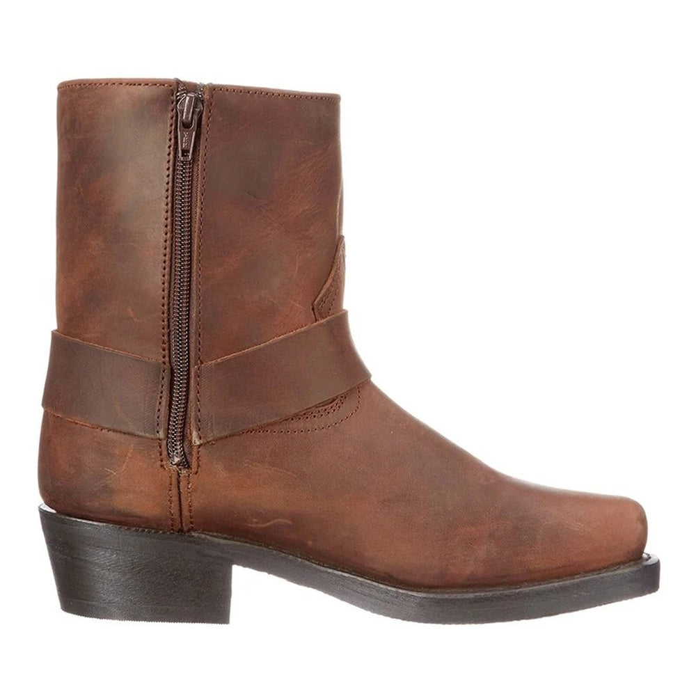 Leather-Look Western Boots
