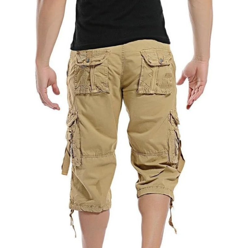 Knee-Length Cargo Shorts
