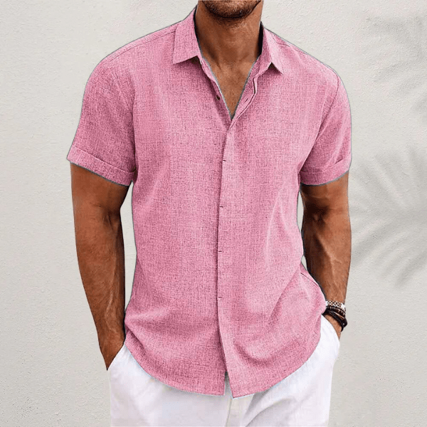 Minimal Short Sleeve Summer Shirt
