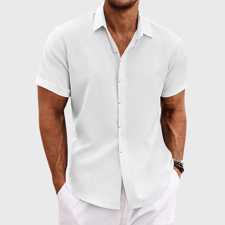 Minimal Short Sleeve Summer Shirt
