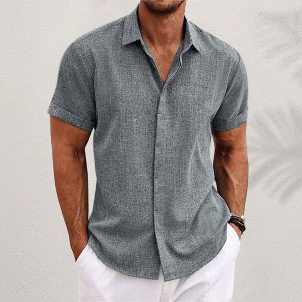 Minimal Short Sleeve Summer Shirt