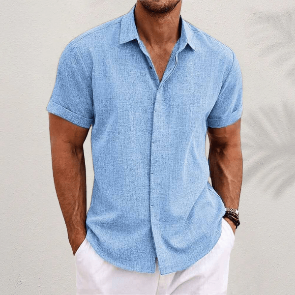 Minimal Short Sleeve Summer Shirt