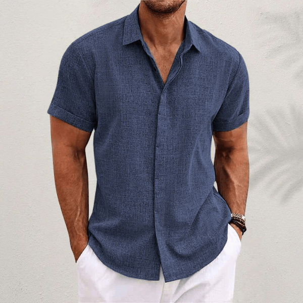 Minimal Short Sleeve Summer Shirt