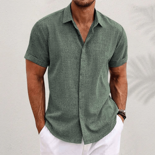 Minimal Short Sleeve Summer Shirt