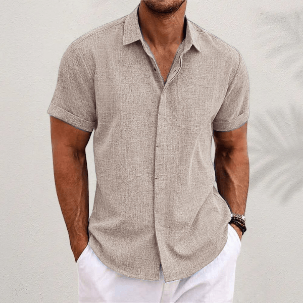 Minimal Short Sleeve Summer Shirt