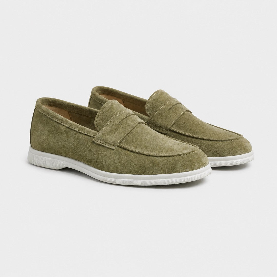 Mayfair Suede Penny Loafers