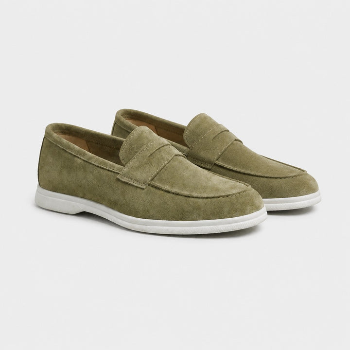 Mayfair Suede Penny Loafers