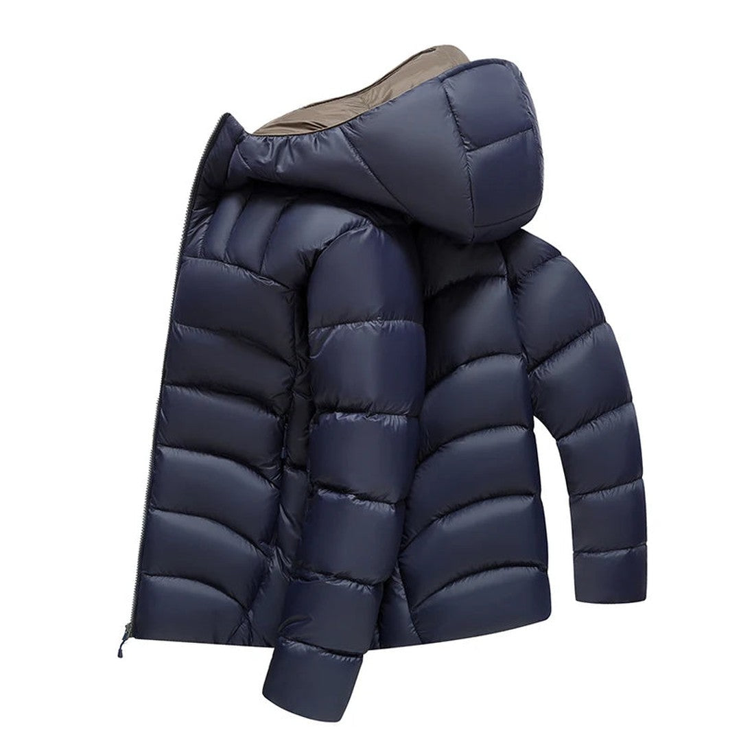 Nordic White Down Puffer Jacket
