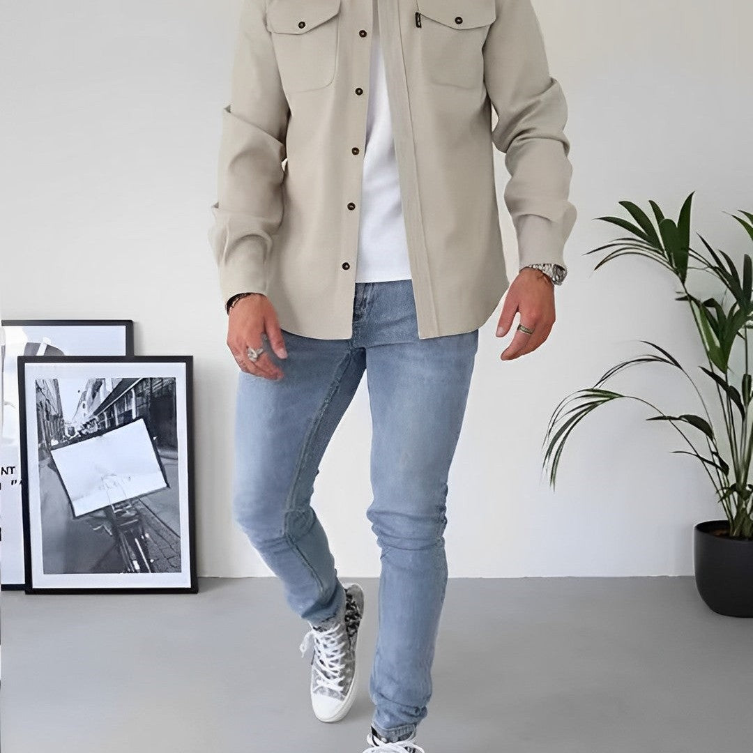 Relaxed Fit Cotton Shirt