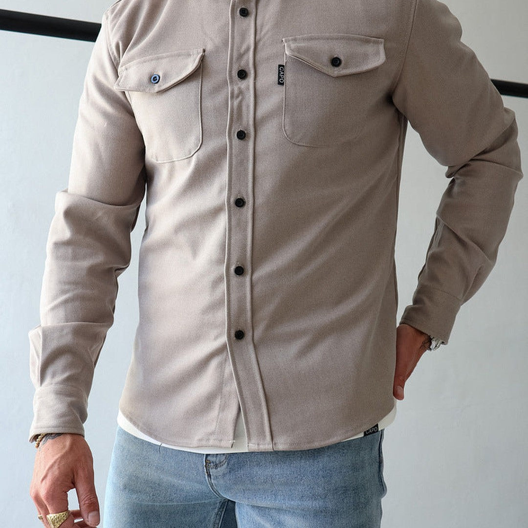 Relaxed Fit Cotton Shirt