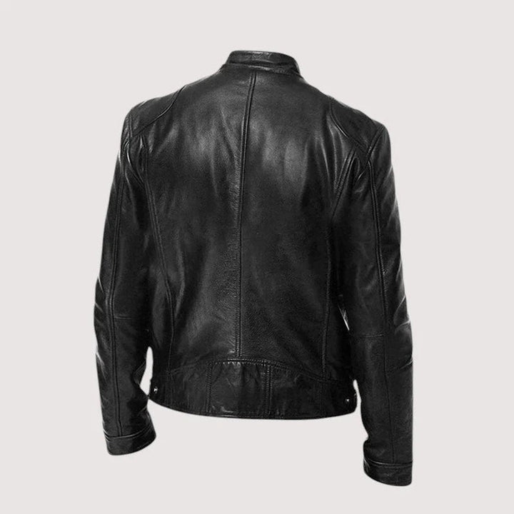 Renzo Leather Moto Jacket