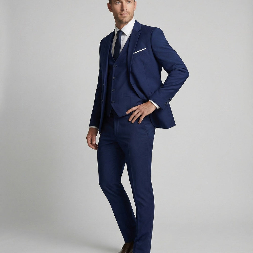 WOOL BLEND SUIT FOR MEN